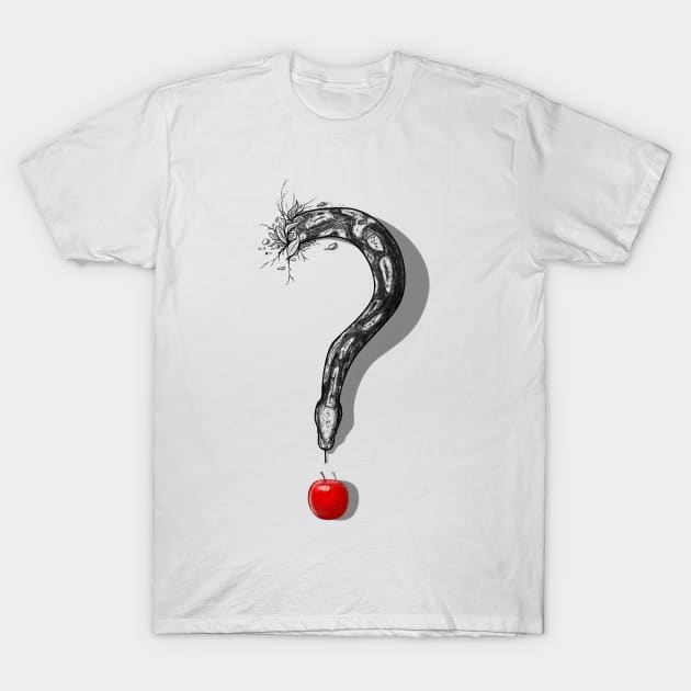 Curious Temptation T-Shirt by nicebleed